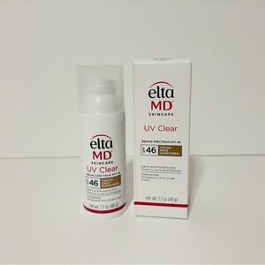 🌸 Elta MD UV Clear Tinted Broad Spectrum SPF 46 Facial Suncreen 1.7oz